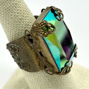 Sorrelli Crystal AB Band Ring